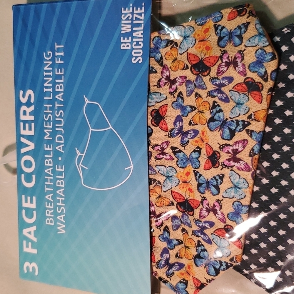 🍒NWT 3 FACE MASKS - Picture 2 of 7